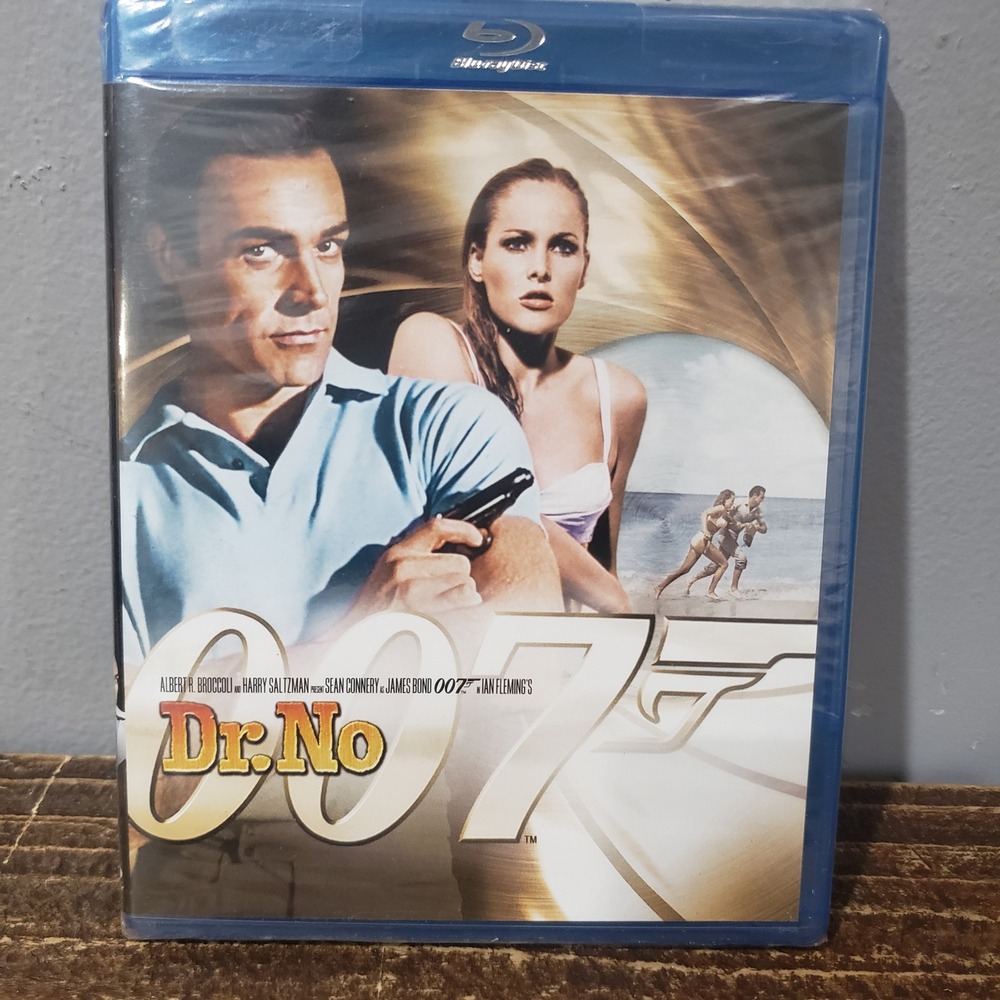 Dr. No James Bond 007 Blu-ray Movie Sean Connery New Sealed Action Spy Film